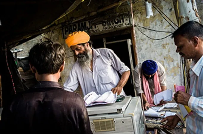 India photocopy