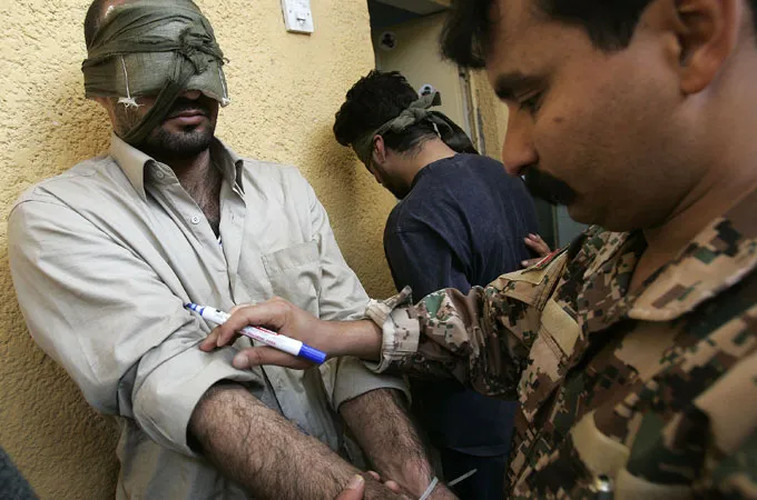 Iraqi detainees