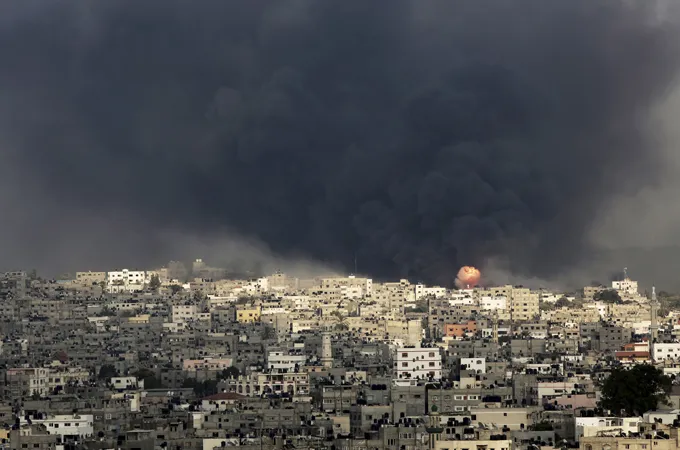 At least seven Palestinians were killed early on Tuesday, bringing the death toll to more than 580 [AP]