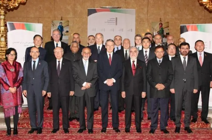 Many donors are weary from their engagement in Afghanistan, and the new government can expect to face tough questioning about its reform agenda, writes Kakar [Getty Images]