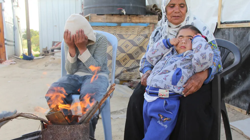 Gaza fires