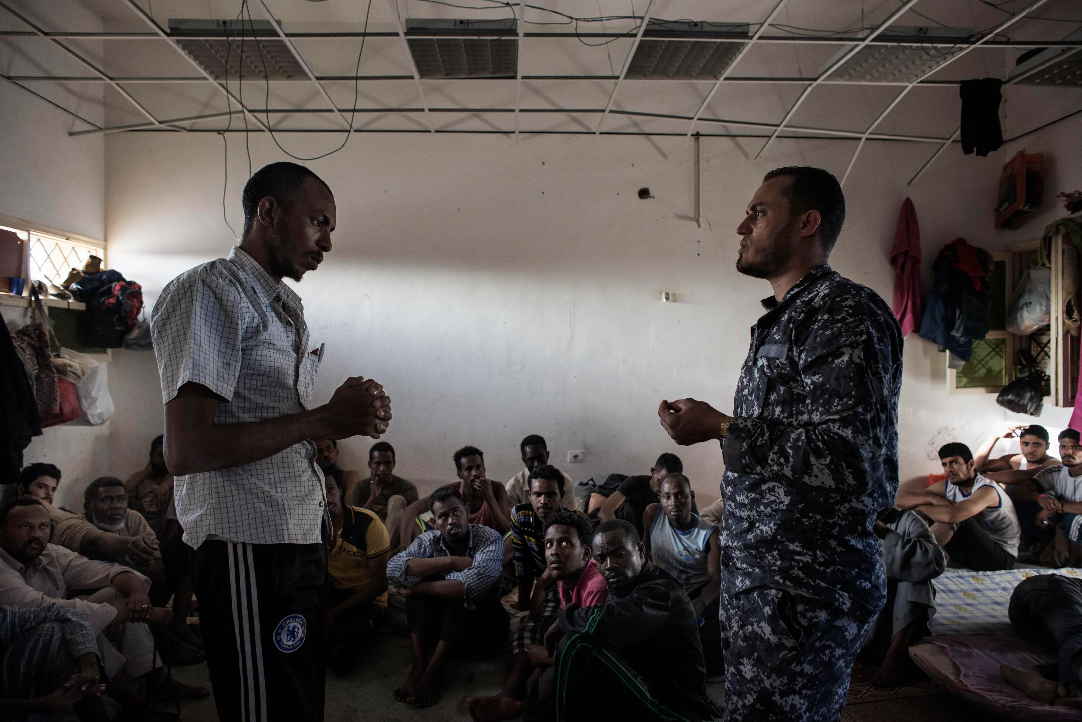 Migrants in Libya / DO NOT USE/ RESTRICTED