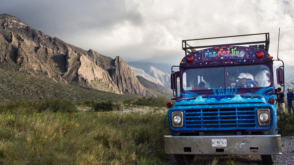 The artists driving the “Paz Paz Bus” are working to transform struggling rural communities in Mexico [Al Jazeera]