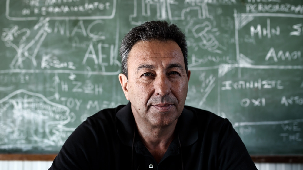 Yannis Deligiannis, the secretary of the shipyard workers’ union, says: “I have been in the industry since I was 14 years old. I have supported my family with this job”