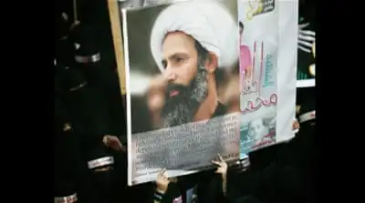 An image of Sheik Nimr al-Nimr [AP]