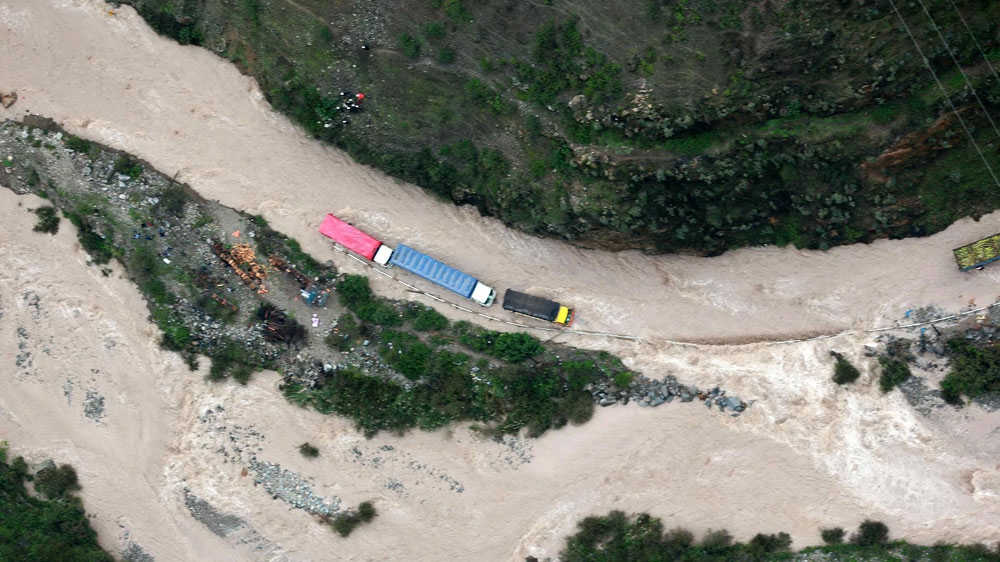 Severe floods engulf Peru