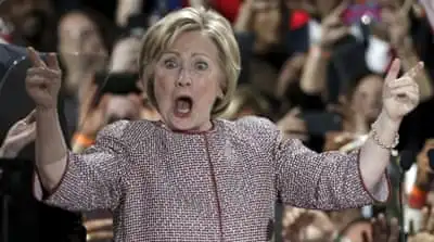 US Democratic presidential candidate Hillary Clinton [Reuters]