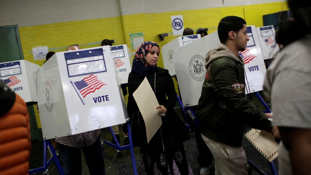 US elections vote