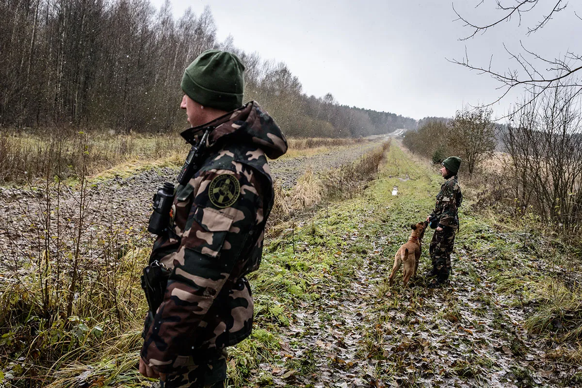 An unknown migrant route into the EU runs through Lithuania / Please Do Not Use