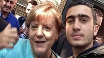 The selfie has been used in numerous defamatory posts, and Modamani believes Facebook has failed to do enough to combat the problem [Photo courtesy of Anas Modamani] 