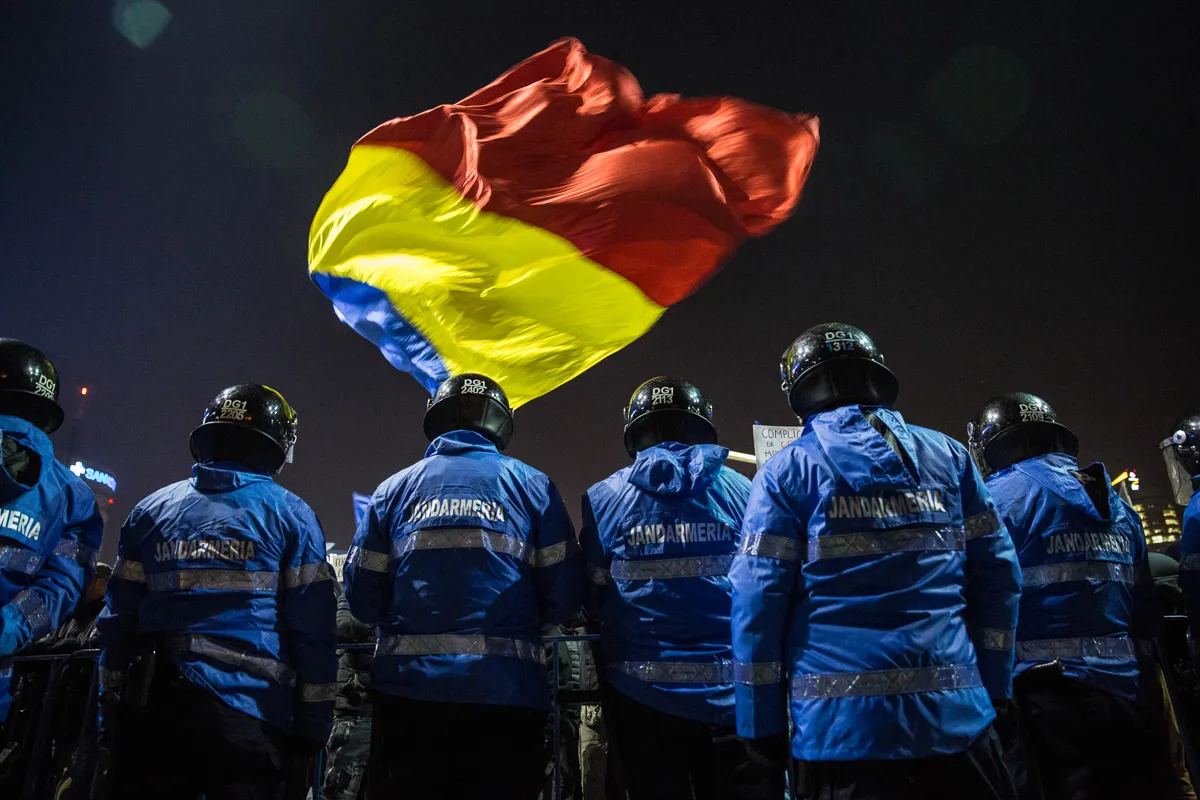 Romanian Protests 04 - DO NOT USE - RESTRICTED