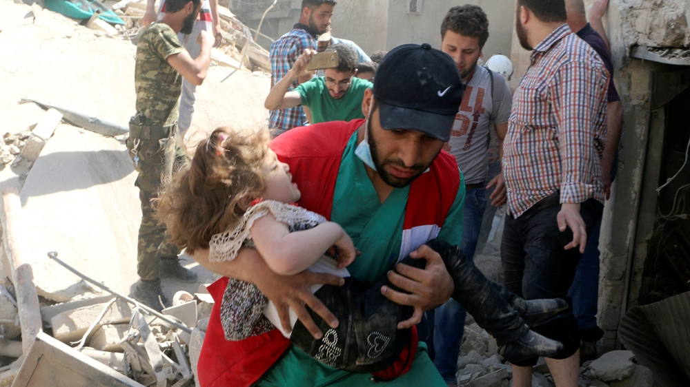 Aleppo airstrike