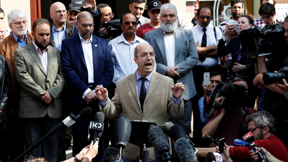 Didbury Mosque presser