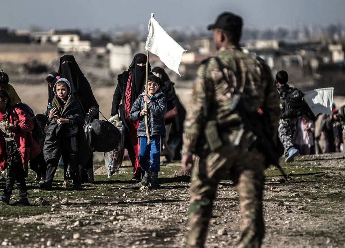 Iraqi displaced children/Please Do Not Use