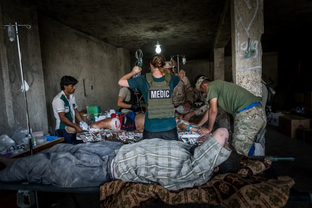 Saving lives on the frontline in the fight against ISIL/Please Do Not Use