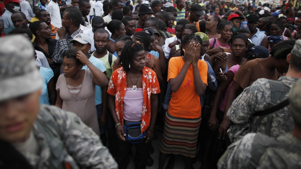 Haiti aid