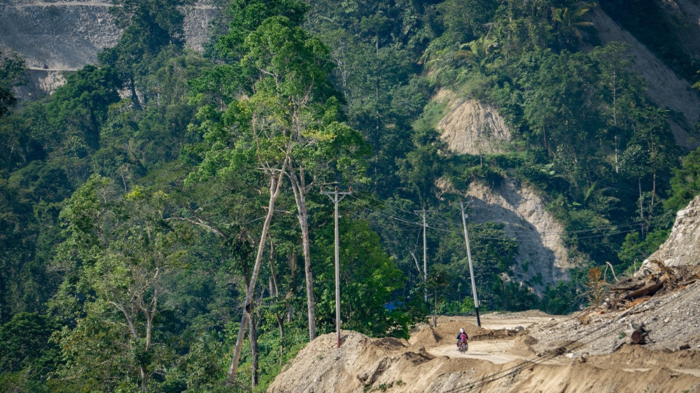 The road to Kulawi is now mostly cleared, but the risk of landslides that could cut off the region remains