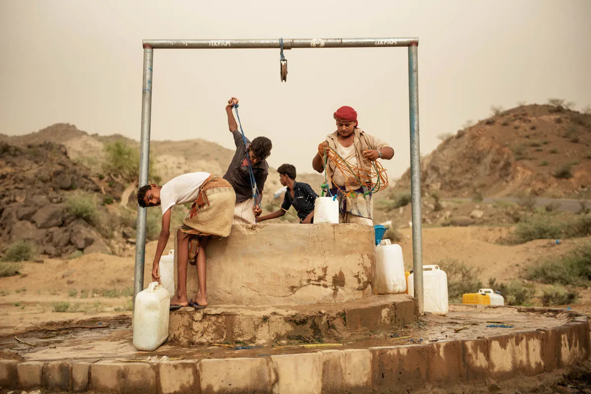Province of Hajja, the areas most affected by malnutrition and cholera.