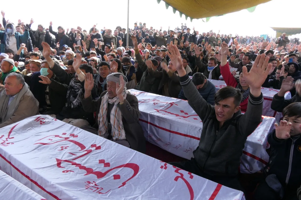 Ten people - all ethnic Hazaras - were killed in the attack in total, say security officials [Saadullah Akhtar/Al Jazeera]