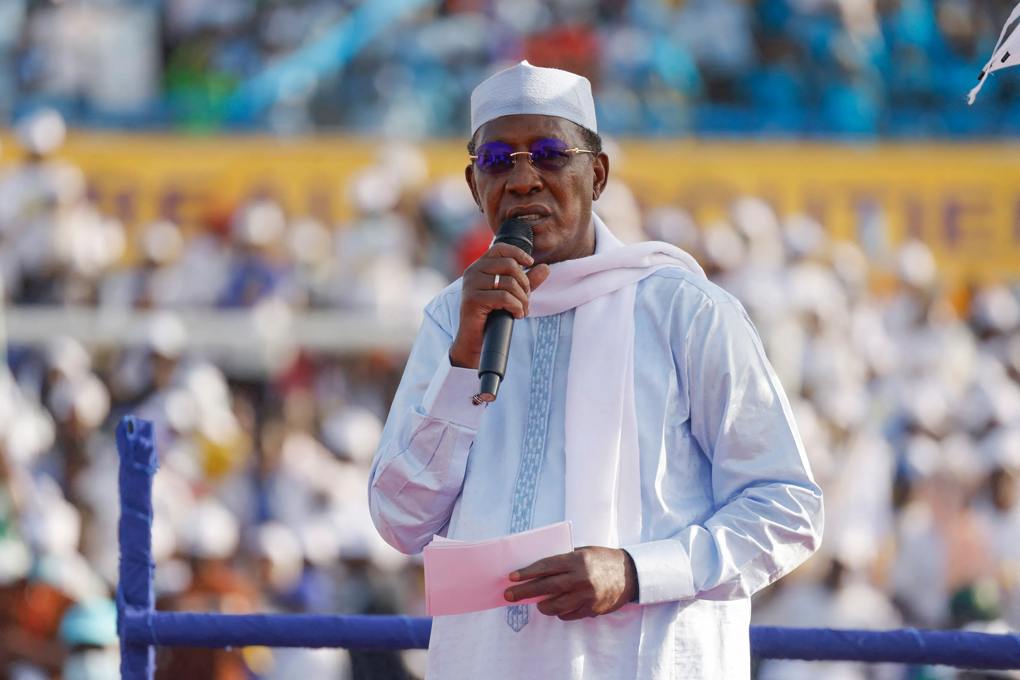 The 68-year-old was one of the longest-serving leaders in Africa [File: Marco Longari/AFP]