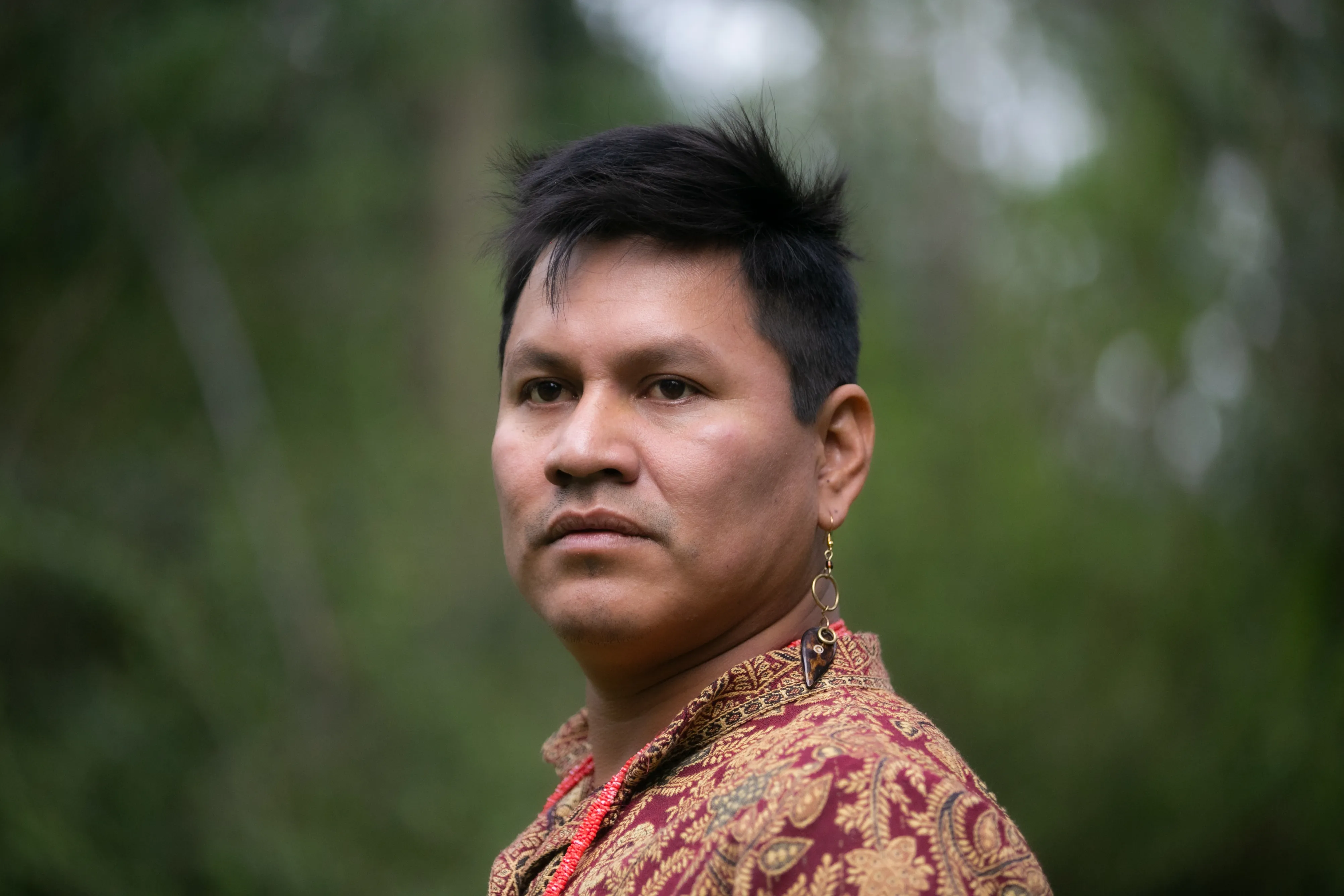 Leo Cerda, a member of the Serena Kichwa community in Napo, has been working on campaigns against oil and mining projects since the age of 13 [Courtesy Leo Cerda]